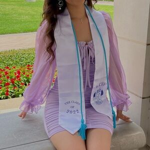 Shein purple bodycon dress